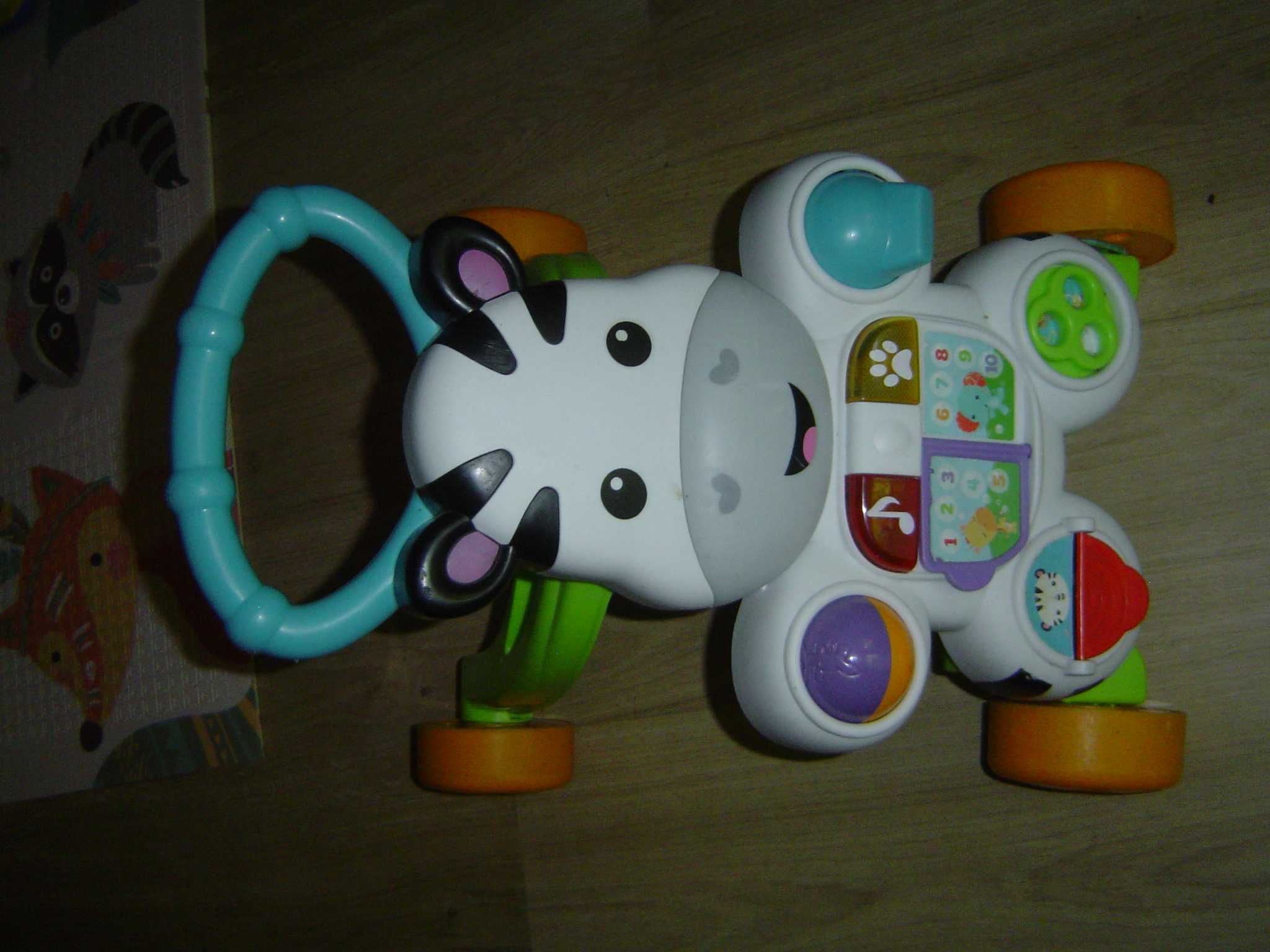 Chodzik zebra fisher price