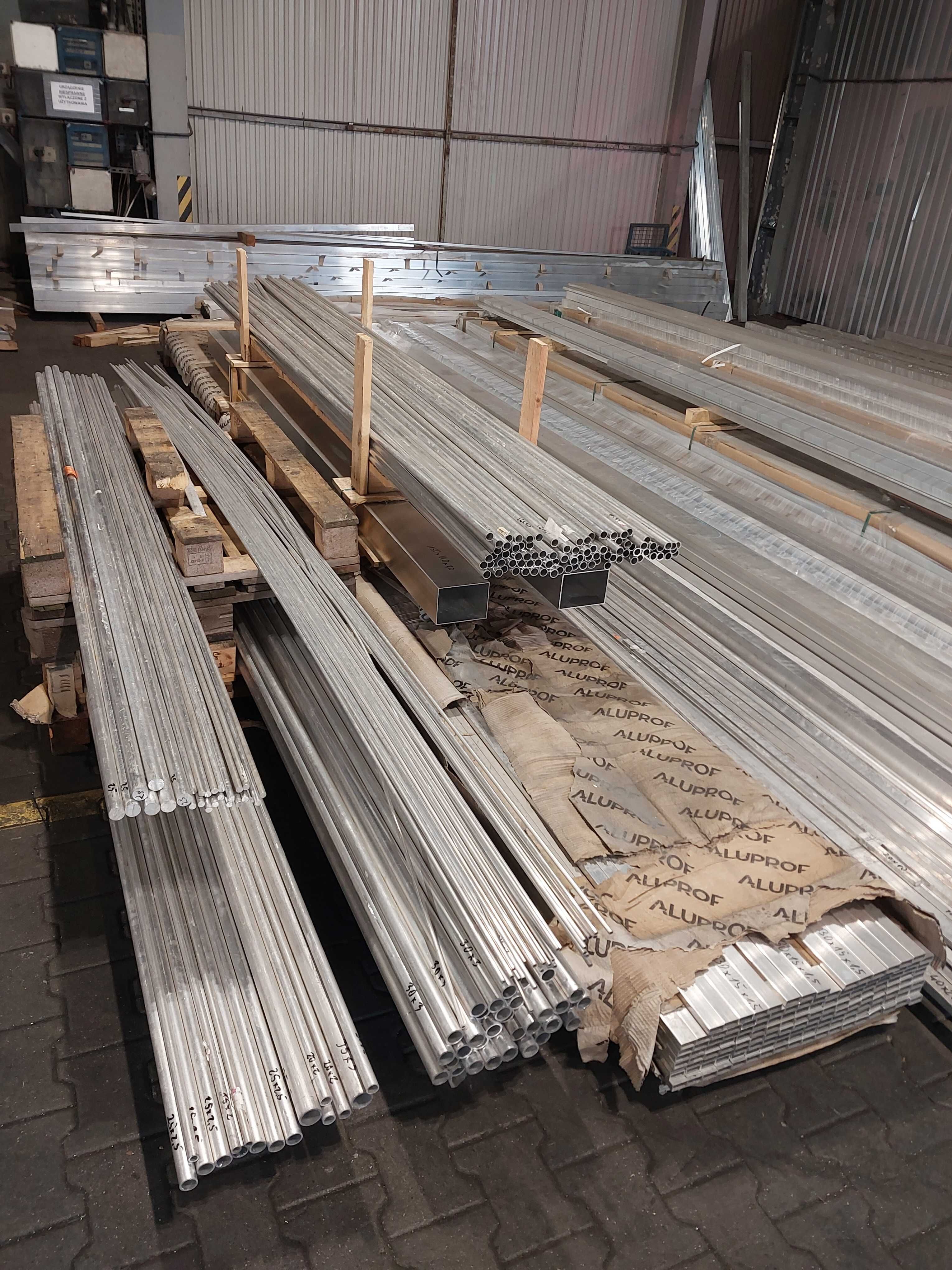 Rura Aluminium fi 30 ścianka 3mm dł. 4000mm gat. 6060, Bytom