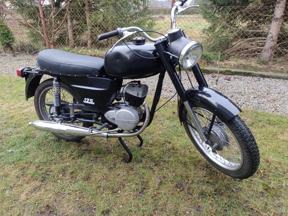 Wsk 125 garbuska B3 silnik po remoncie