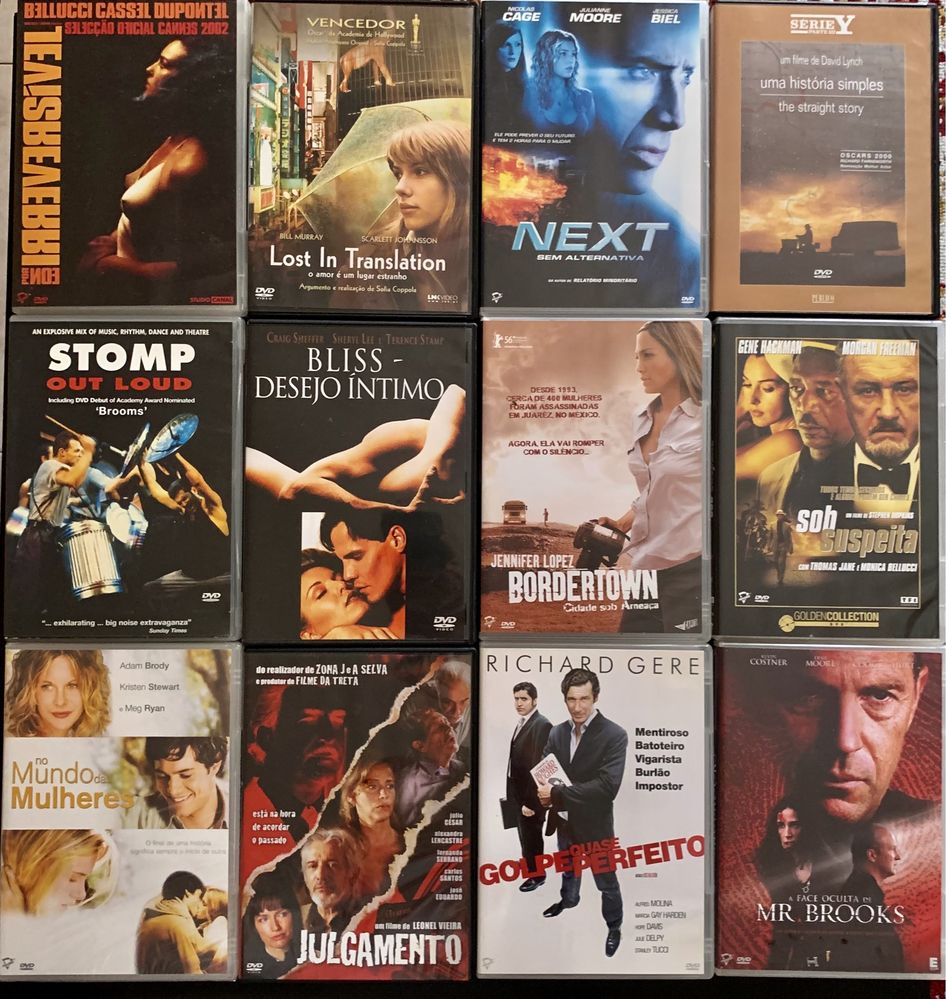 Filmes em DVD - originais