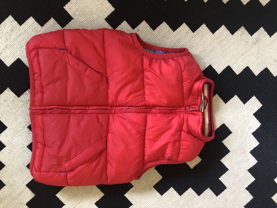 Kamizelka bezrekawnik czerwony John Lewis 86