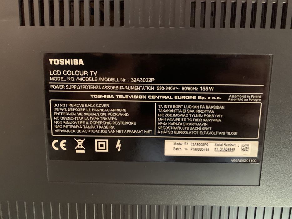 Телквізор Toshiba 32/26