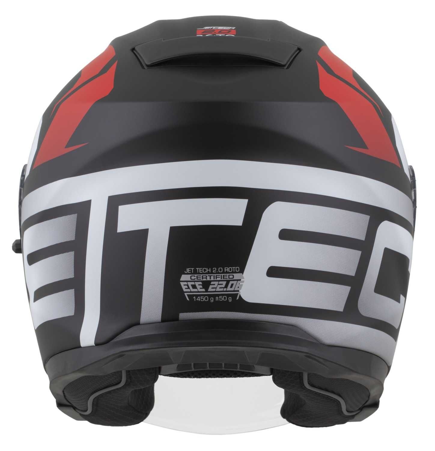 Kask motocyklowy Cassida Jet-Tech szyba antyfog interkom ready XS-XXL
