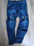 River island 32 R jeans z dziurami