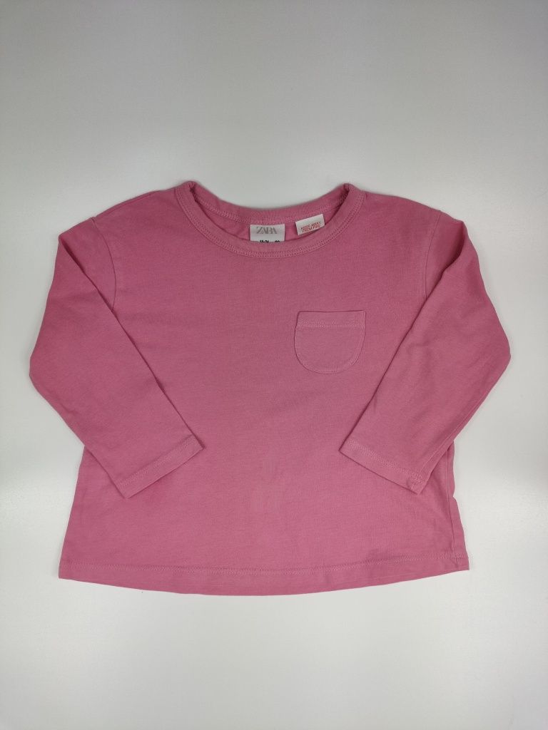 koszulka t-shirt bluzka z kieszenią basic Zara Kids r 92