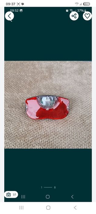 Część do rowerów Nowa Lampka tylna Busch&Muller  Model: Selectra plus