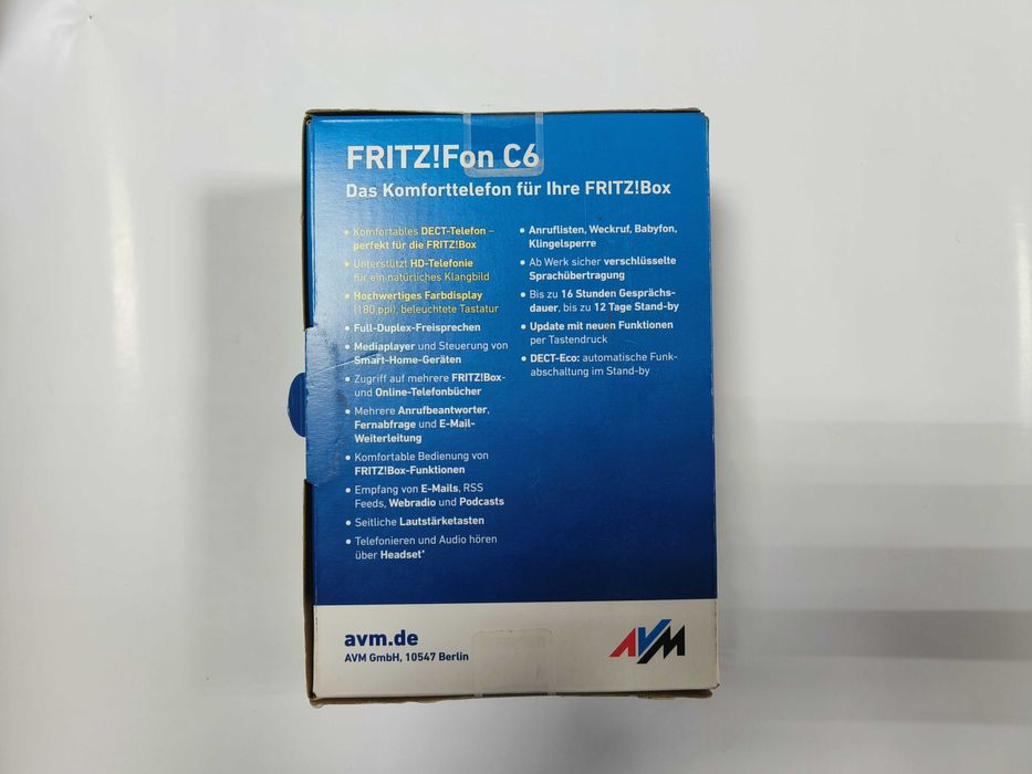 IP DECT телефон AVM FRITZ!Fon C6 White