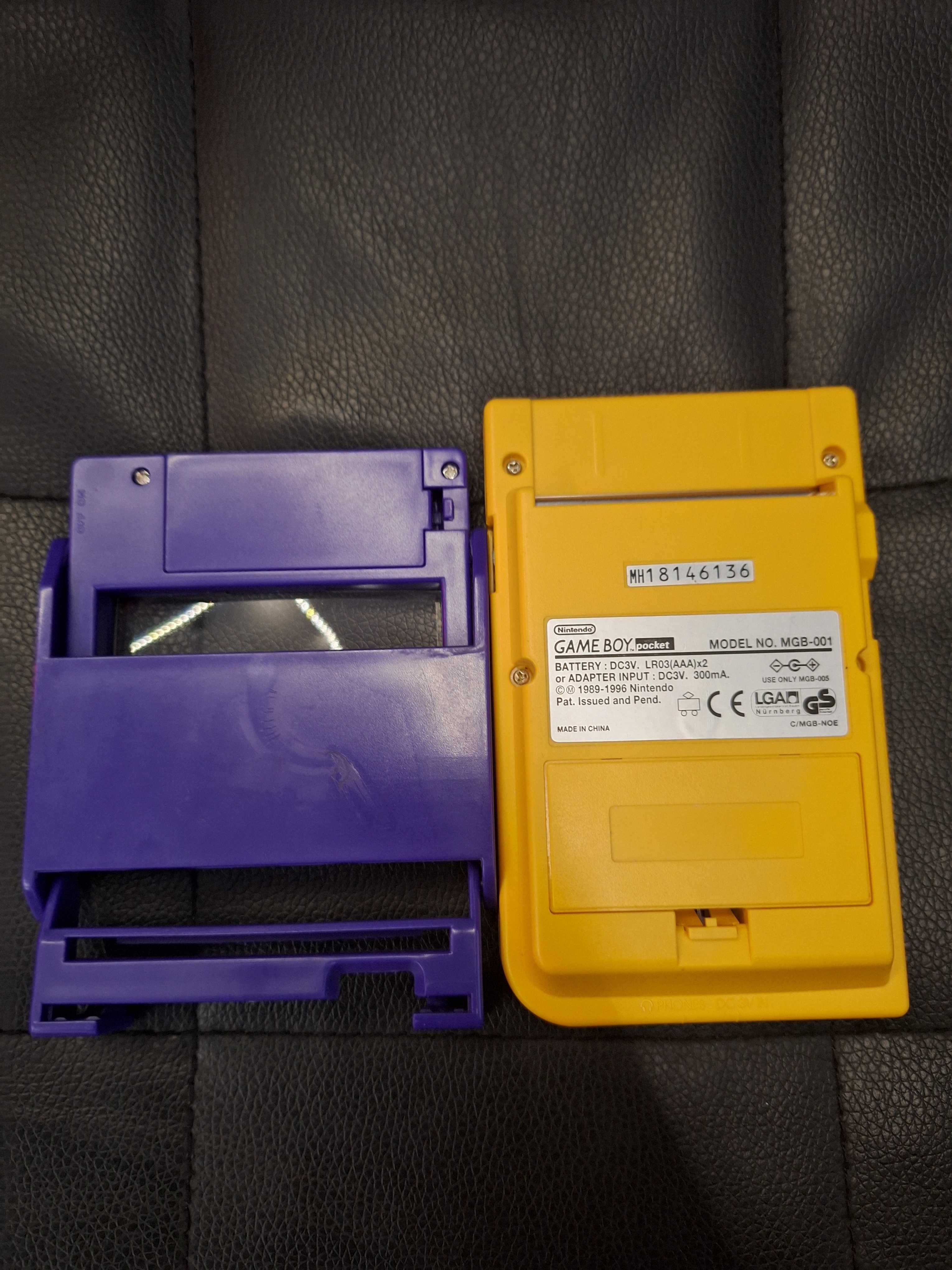 Konsola Gameboy Pocket + Nakładka Powiększająca, BDB, CentrumGrania