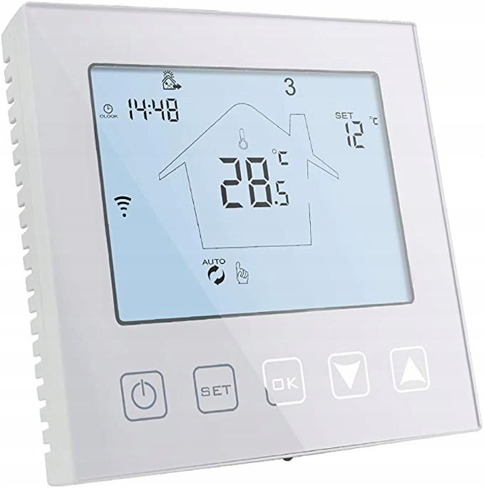 Inteligentny Termostat Wifi Ketotek Ktf0155A
