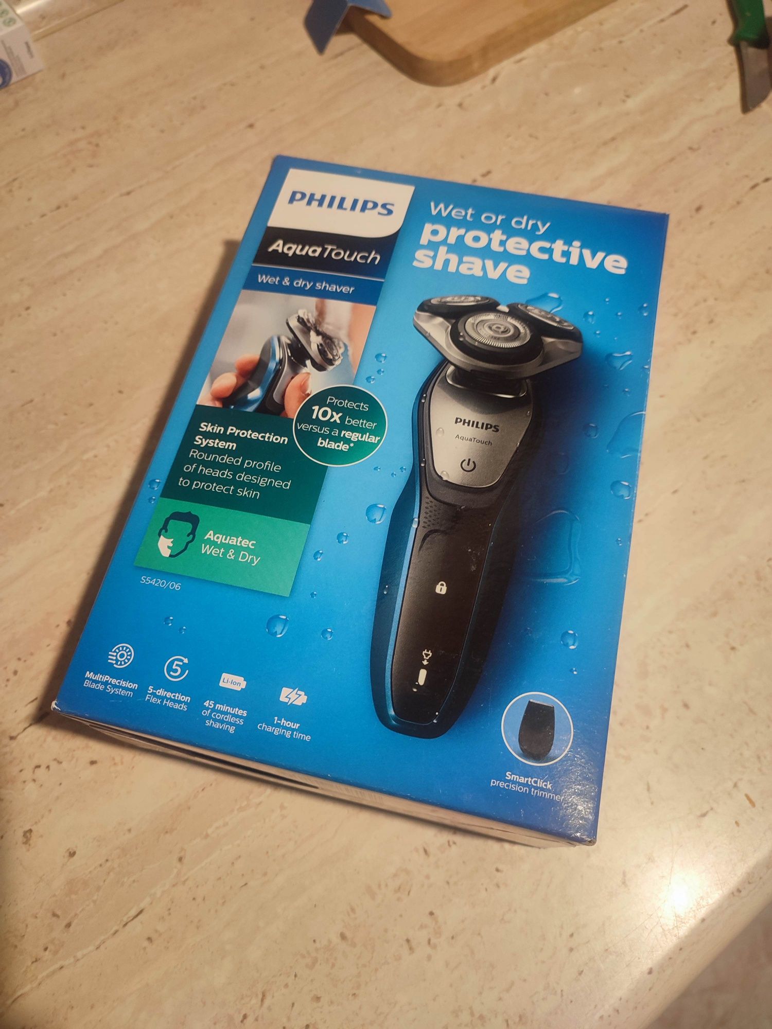 Philips AquaTouch. Golarka z trymerem, maszynka do golenia. Jak nowa