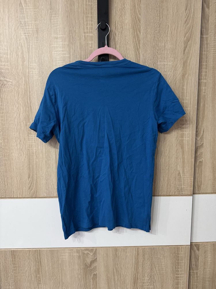 Koszulka Arc’teryx S niebieska logowana tshirt 100% bawełna