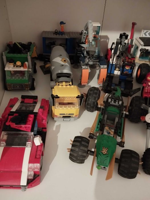 Grande variedade de Legos