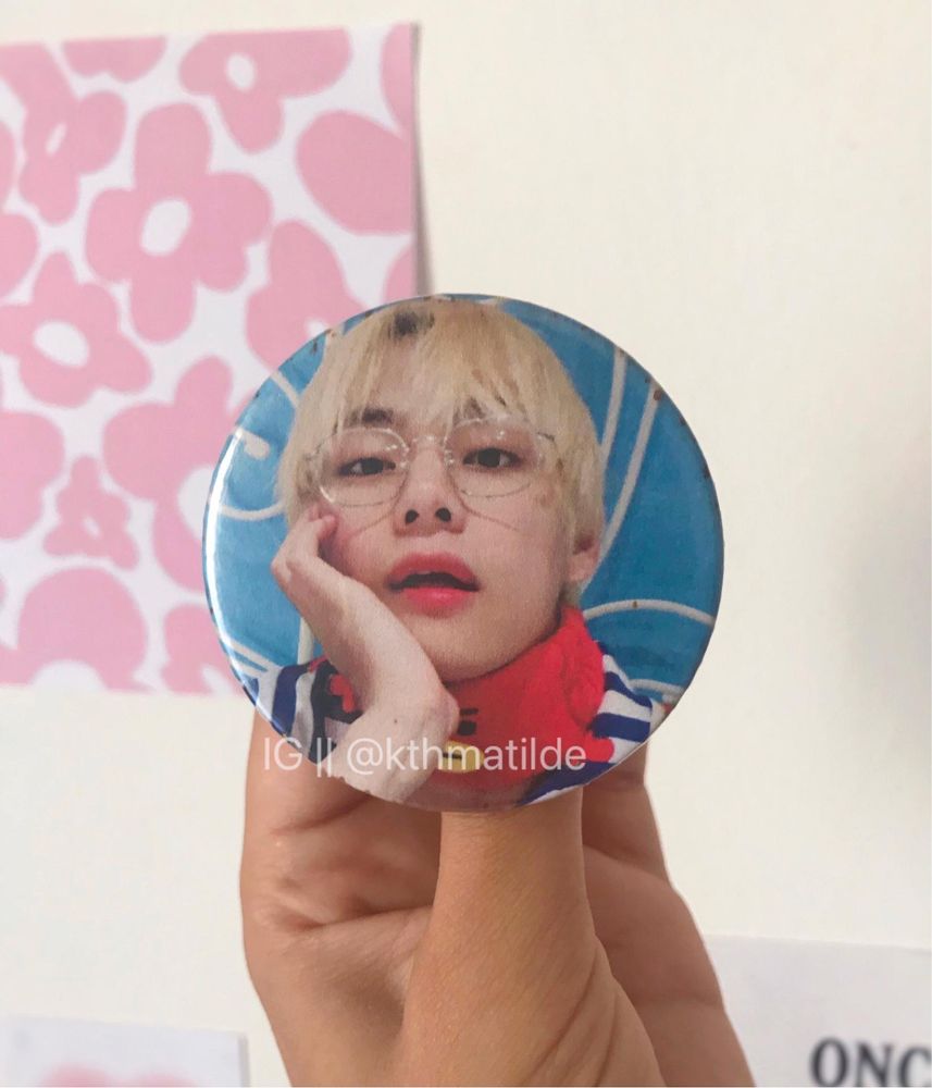 Kpop BTS Taehyung V Pins