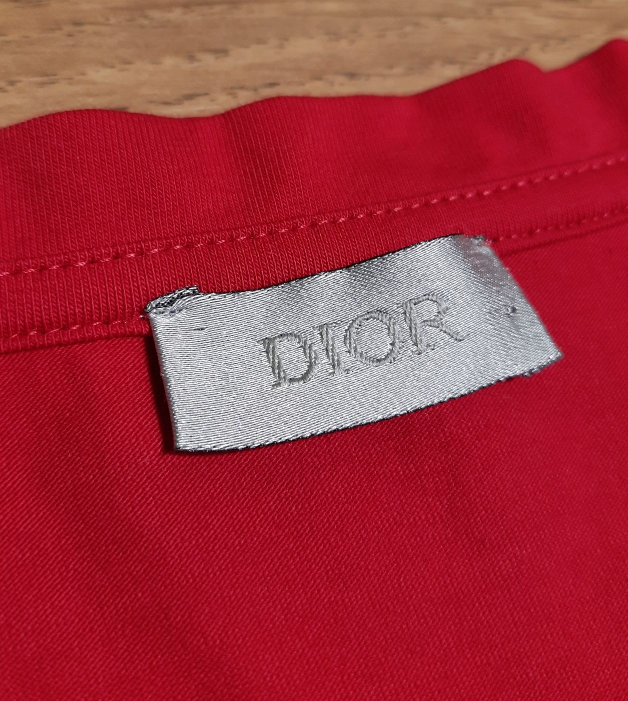 Koszulka Jordan x Dior Czerwona L