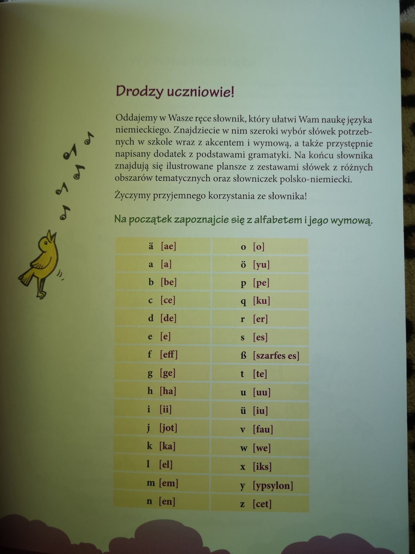 Ilustrowany słownik niemiecko- polski dla dzieci