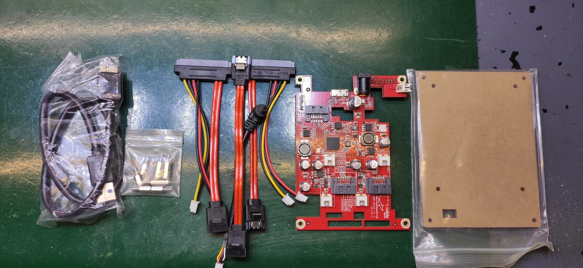 Płytka RAID pod komputery typu sbc rasberyPI