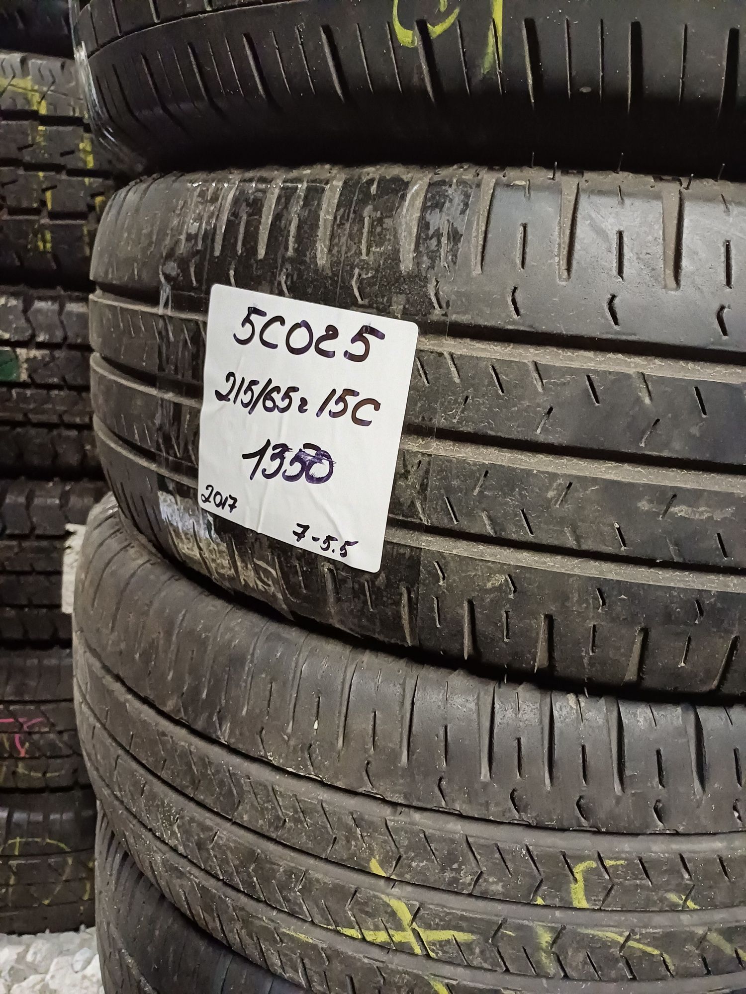 Продам летние шини 215/65 r15 C