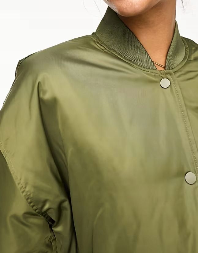 river island s kurtka bomber khaki j27368