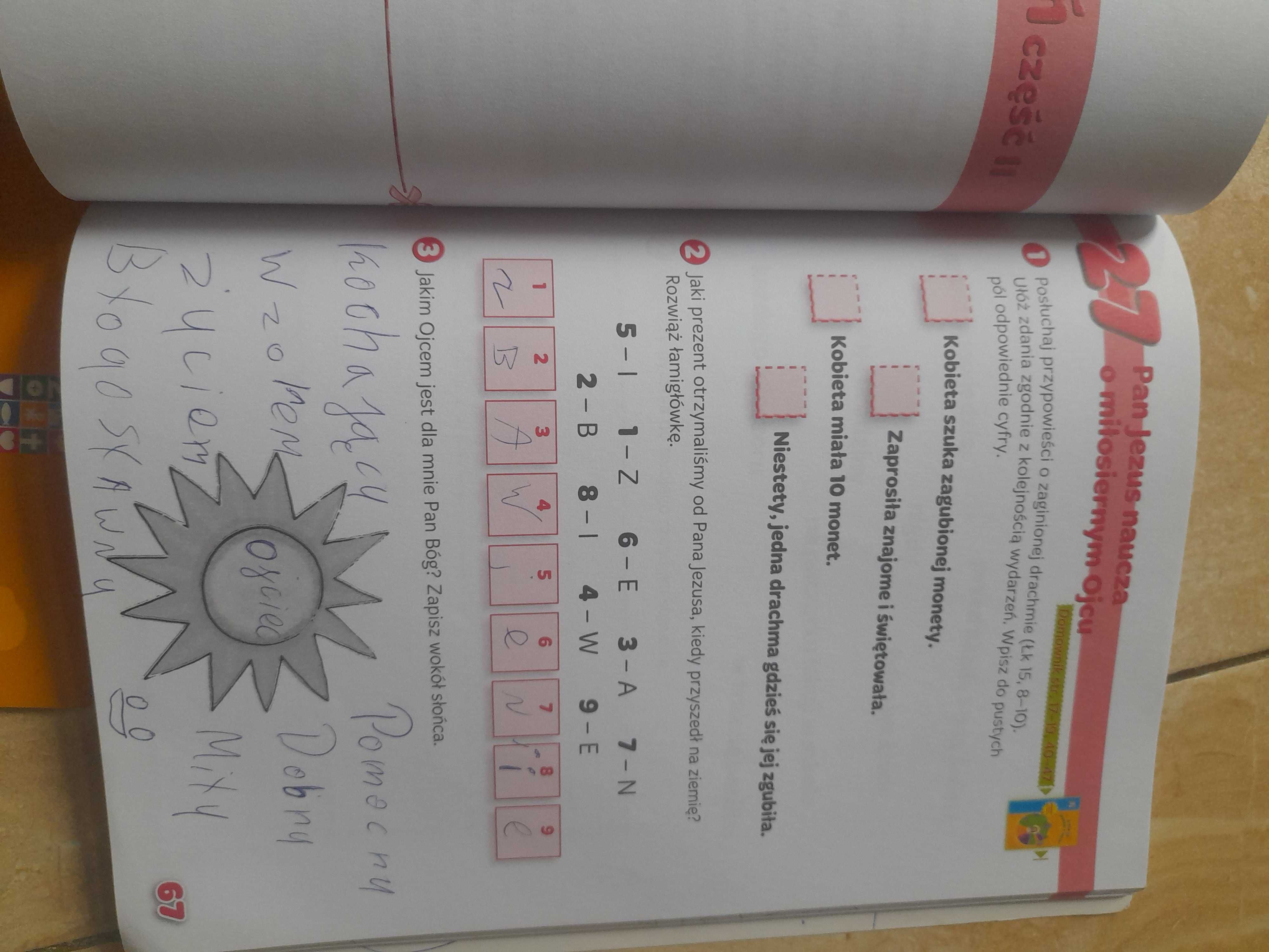 Religia dla szkoły podstawowej klasa 2 A oto ja jestem z wami