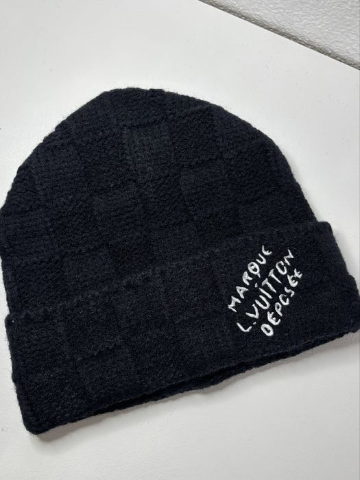 Gorro Preto Louis Vuitton