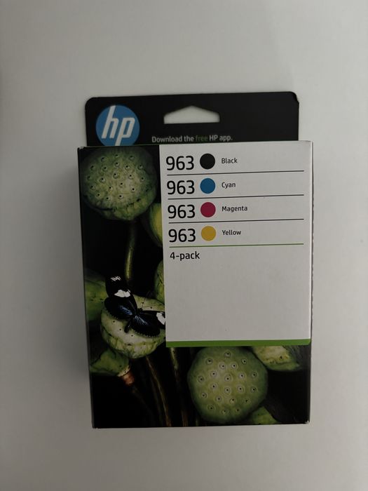 Oryginalny zestaw tuszy HP 963