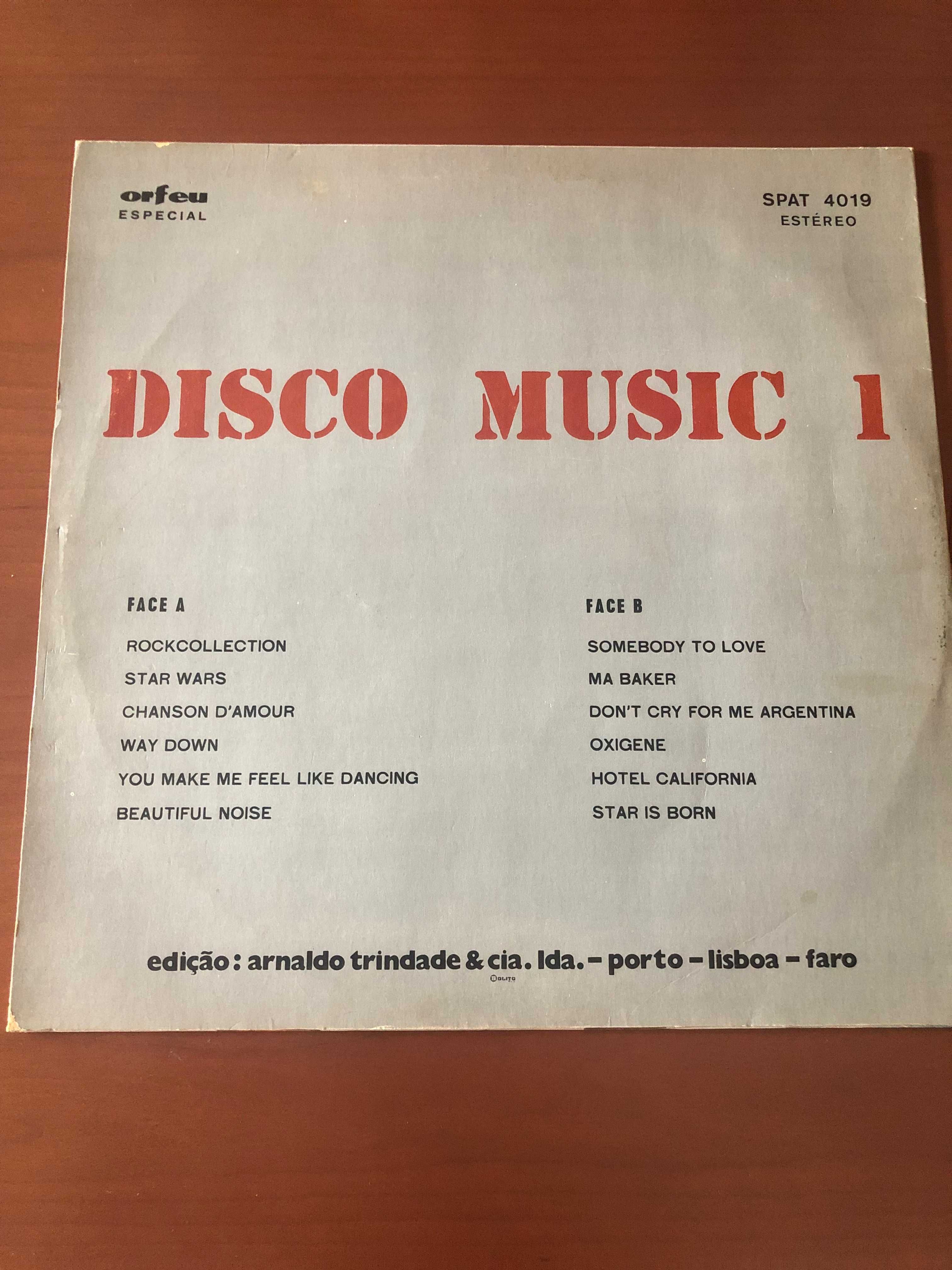 Disco - LP - Disco Music 1 - Orfeu Especial