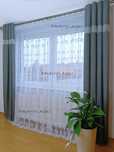 Firana 500x250 markizeta Firany gotowe wzór kwiatowy