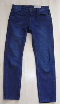 Spodnie slim męskie jeans  h&m rozmiar L