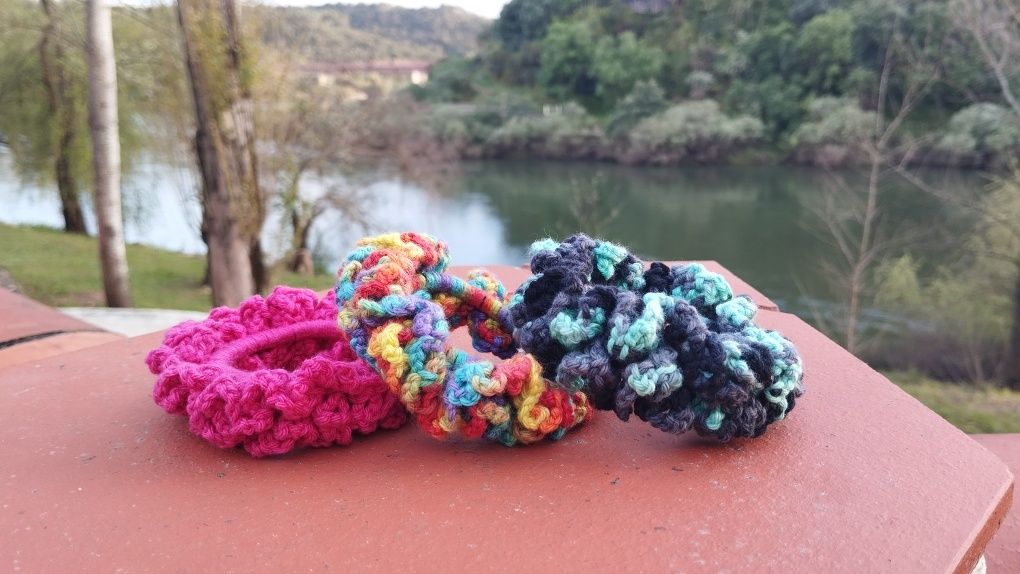 Scrunchie Elástico cabelo