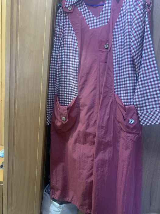 Платье-батал, женское.Платье весна-осень.