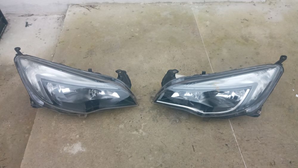 Opel astra j рестайл опель астра джей фара