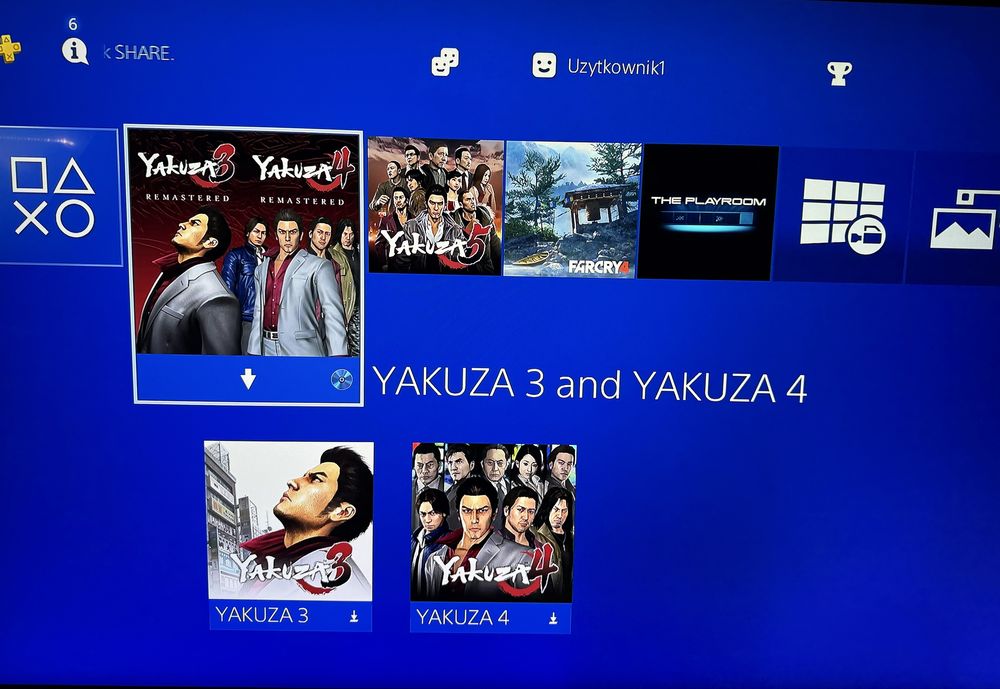 Gra Yakuza Remastered Collection 3w1 Playstation 4 Ps4 Ps5