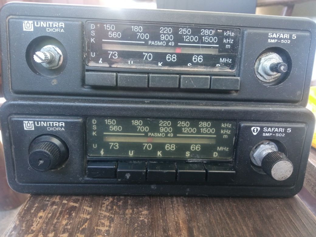 Stare rzeczy z PRL - radio safari,ośka, piasty itd.