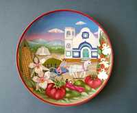 Talerz ozdobny porcelana Hutschenreuther, vintage, retro