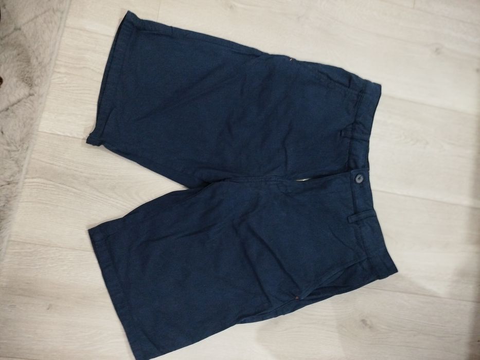 Spodenki męskie granatowe bershka