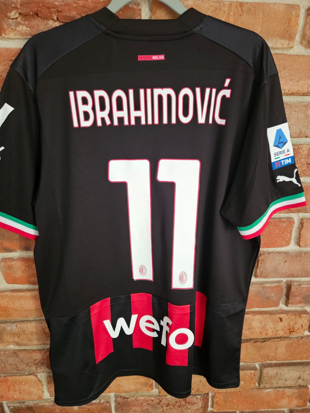 AC Milan Home jersey 22/23 Puma Size L Ibrahimovic 11