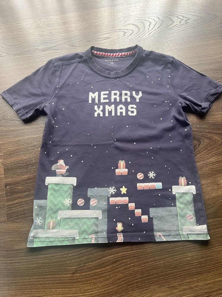 T-Shirt chłopięcy 140 MerryChristmas