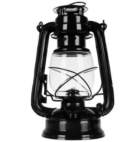 Lampa naftowa czarna 24cm