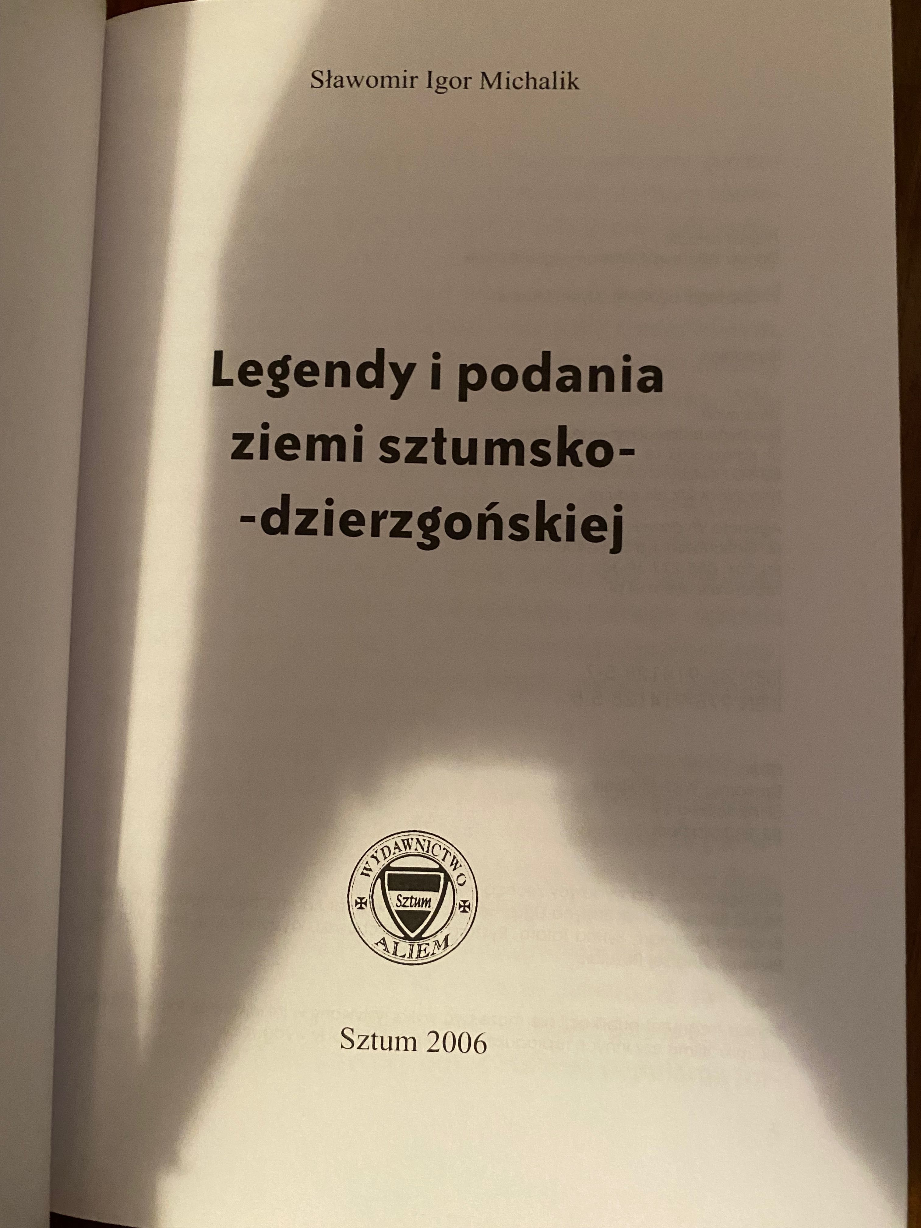 S.Michalik-Legendy i podania ziemi sztumski-dzierzgońskiej
