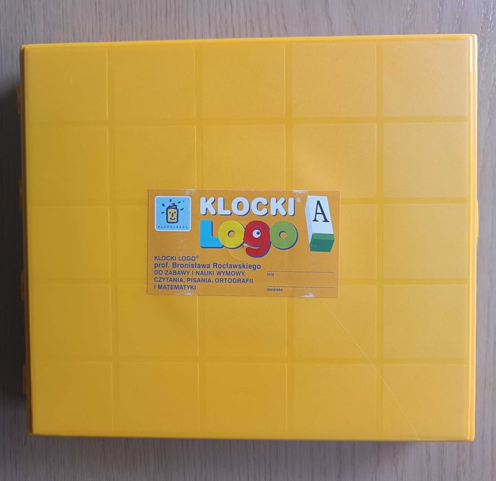 Klocki LOGO do nauki wymowy czytania pisania ortografii Rocławskiego