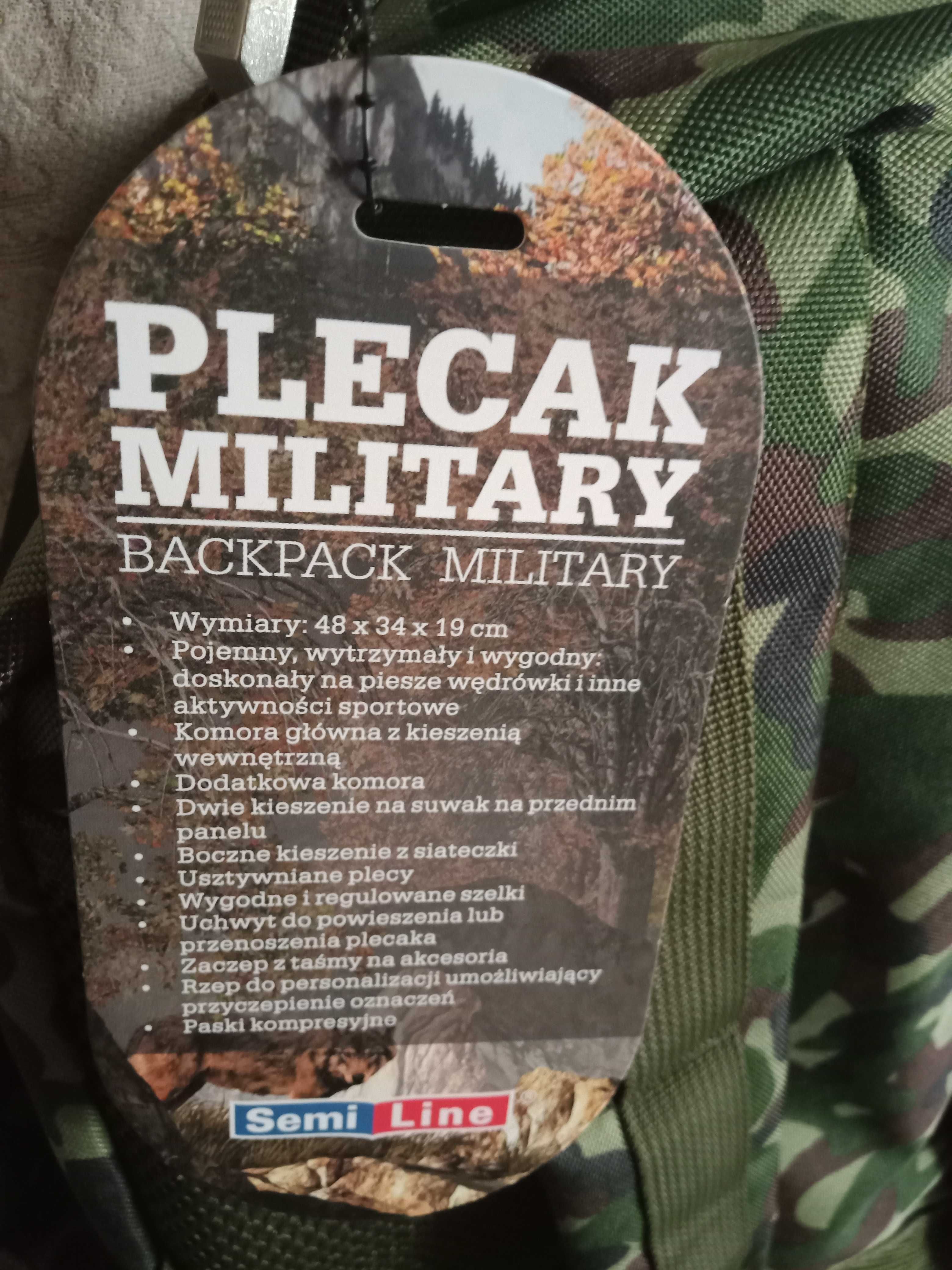 Plecak semiline military moro