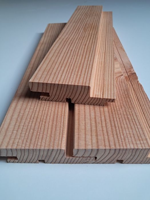 Deska elewacyjna modrzewiowa,  lamel , lamele, elewacja, boazeria .