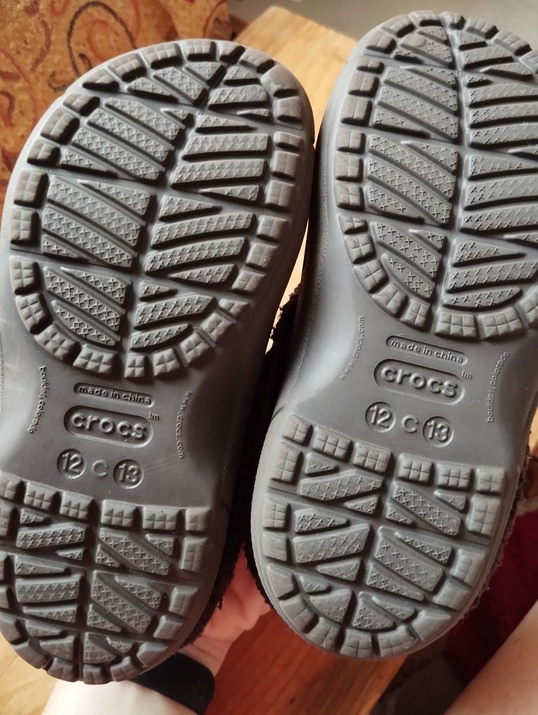 Crocs кроксы утеплённые