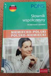 Słownik Polsko niemiecki z płytą