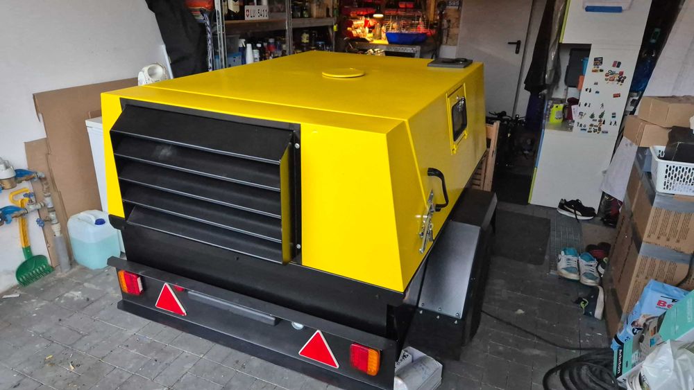 Sprężarka kompresor przyczepka