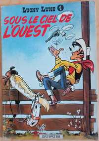 Morris- Lucky Luke: Sous le Ciel de l' Ouest [Dupuis; 2ª edição; 1968]