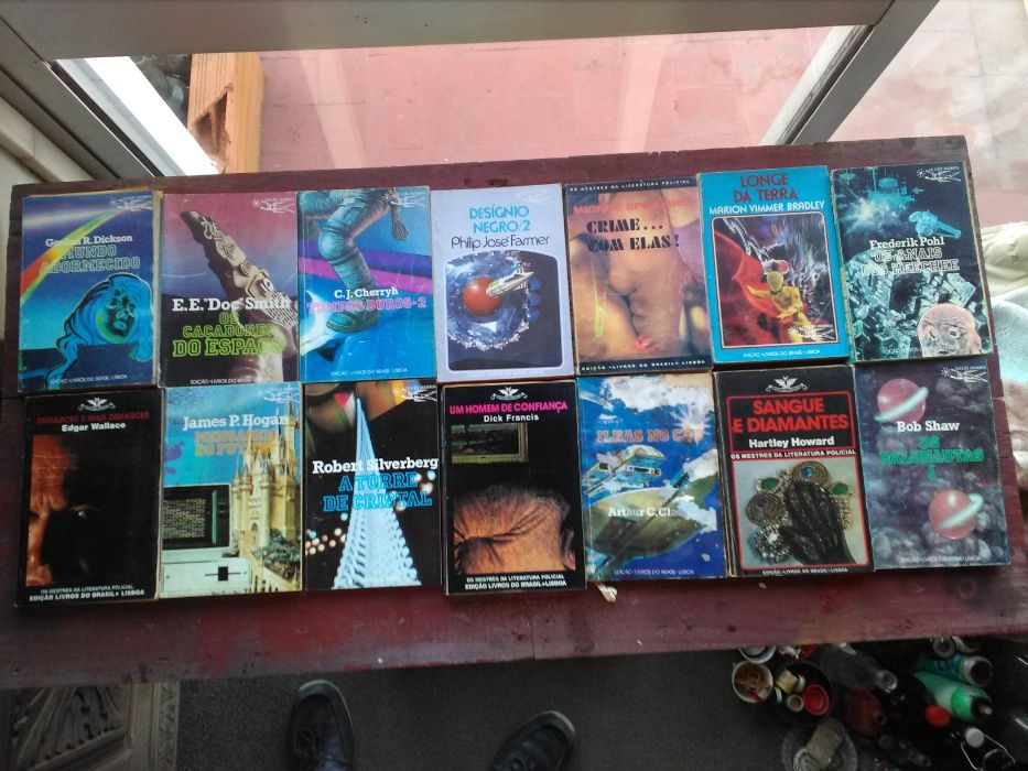 Livros antigos de Ficcao,policial,aventura,espionagem