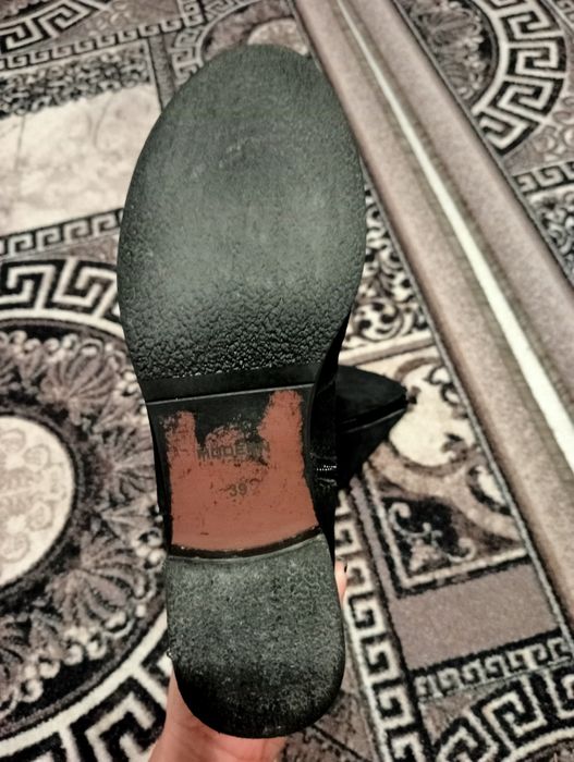 Сапожки з натуральної замші 39 розмір