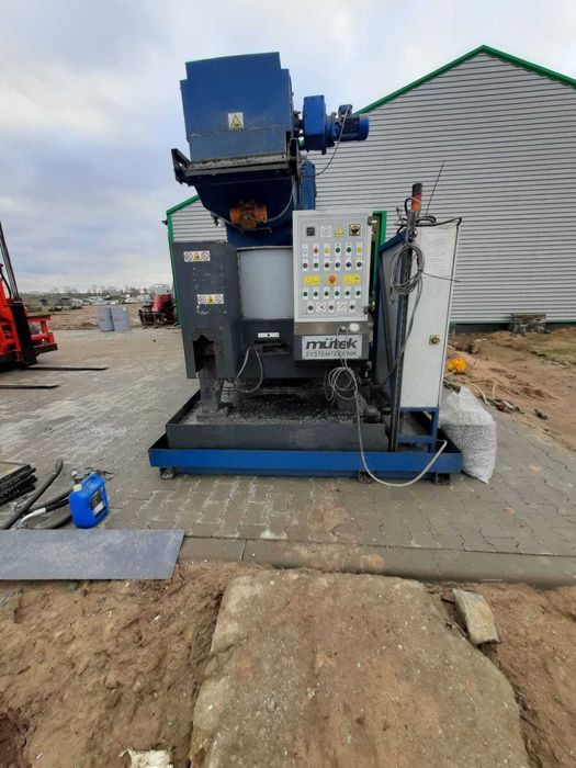 prasa do złomu, brykieciarka do wiórów aluminiowych Mütek NEM 300