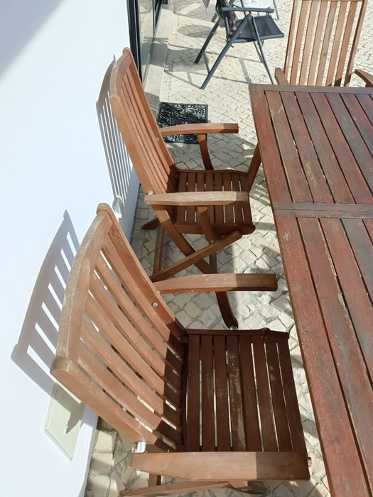 Mesa de jardim 1,80 x 1.00 extensível